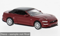 PCX87 PCX870565 - H0 - Ford Mustang VI Cabriolet - dunkelrot